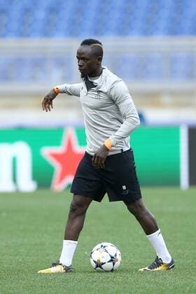 May 1, 2018 - Rome, Lazio, Italy - Sadio Mane of Liverpool during a training session at Stadio Olimpico on May 1, 2018 in Rome, Italy. Liverpool Training  - ZUMAn230 20180501_zaa_n230_680 Copyright: xMatteoxCiambellix