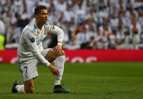 01 05 2018 xfux Football Champions League semi-finals Real Madrid FC Bayern Muenchen emspor v l Cristiano Ronaldo Real Madrid disappointed disappointed looking dissapointed Madrid