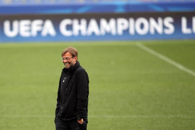 01.05.2018. Rome, Italy: Jurgen Klopp during the press conference PK Pressekonferenz before the Uefa Champions League match AS Roma vs Liverpool in olympic stadium in Rome.  Copyright: xMarcoxIacobuccix xIPAx xMarcoxIacobuccix