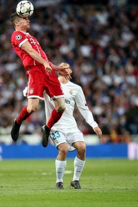 Robert Lewandowski Bayern Munich 9 Mateo Kovacic Real Madrid CF 23 Real Madrid CF vs Bayern Munich Champions League Semifinals Soccer 01 05 2018 Real Madrid CF vs Bayern Munich Champions League Semifinals Football 01 05 2018 Madrid Copyright: xLanger Eibner-Pressefotox EP_HLR