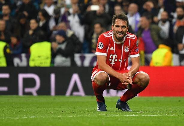 01 05 2018 xfux Football Champions League semi-finals Real Madrid FC Bayern Muenchen emspor v Mats Hummels Bayern Munich disappointed looking dissapointed Madrid