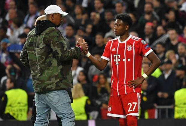 01 05 2018 xfux Football Champions League semi-finals Real Madrid Bayern Muenchen emspor v l Jerome Boateng Bayern Munich Muenchen David Alaba Bayern Munich disappointed disappointed looking dissapointed Madrid