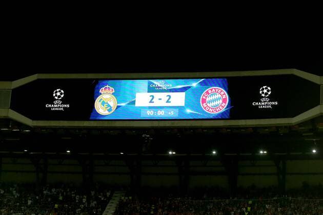Real Madrid CF vs FC Bayern Muenchen Champions League Semi Finals Soccer 01 05 2018 Real Madrid CF vs FC Bayern Munich Champions League Semifinals Football 01 05 2018 Madrid Copyright: xLanger Eibner-Pressefotox EP_HLR