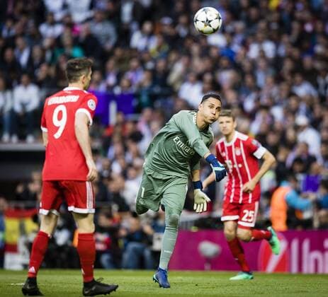 Madrid 01 05 2018 TW Keylor Navas Real Real Madrid Bayern Munich