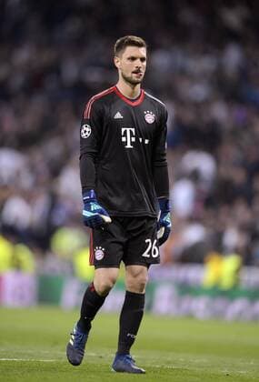 01 05 2018 Football UEFA Champions League 2017 2018 Semifinal Second leg Real Madrid FC Bayern Munich at Bernabeu Stadium Madrid Goalkeeper Sven Ulreich Bayern Munich disappointed