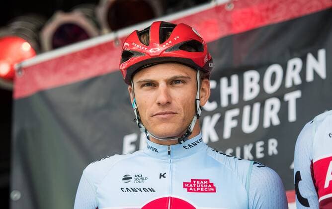 01 05 2018 xmhx Cycling Around the financial center Eschborn 2018 emspor v l Marcel Kittel Team Katusha Alpecin Eschborn