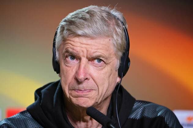 Arsenal press conference PK Pressekonferenz Arsenal manager Arsene Wenger during the Arsenal Press Conference at the Wanda Metropolitano Stadium, Madrid Content Not Available For UK Newspapers Copyright: xKristianxKanex FIL-11736-0014