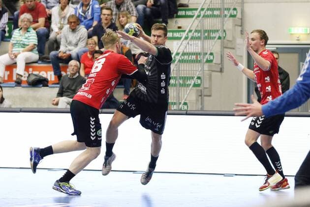 ASV Hamm Westphalia vs VfL Eintracht Hildesheim Handball 2 Bundesliga 02 05 2018 ASV Hamm Westphalia vs VfL Eintracht Hildesheim Handball 2 Bundesliga 02 05 2018 Hamm Copyright: xEIBNER JanxStrohdiekx EP_JSK