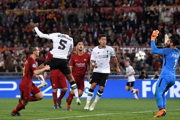 Georginio Wijnaldum Liverpool scores goal 0f 1-2 Gol Roma 02-05-2018 Stadio Olimpico Football Calcio UEFA Champions League 2017 2018 AS Roma - Liverpool Semifinali di ritorno, Semi finals 2nd leg Foto Andrea Staccioli Insidefoto andreaxstaccioli