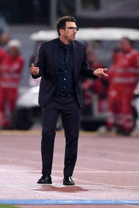 FOOTBALL CHAMPIONS LEAGUE SEASON 2017 2018 SEMI-FINAL RUECKSPIEL AS Roma Liverpool FC 02 05 2018 Coach Eusebio Di Francesco AS Rome Rome