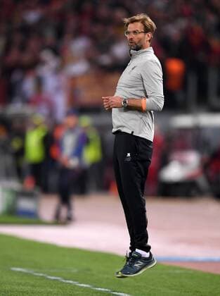 FOOTBALL CHAMPIONS LEAGUE SEASON 2017 2018 SEMI-FINAL RUECKSPIEL AS Roma Liverpool FC 02 05 2018 Coach Juergen Klopp FC Liverpool engaged on the sidelines Rome