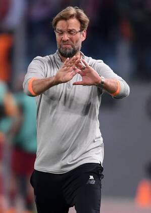 FOOTBALL CHAMPIONS LEAGUE SEASON 2017 2018 SEMI-FINAL RUECKSPIEL AS Roma Liverpool FC 02 05 2018 Coach Juergen Klopp Liverpool FC Rome