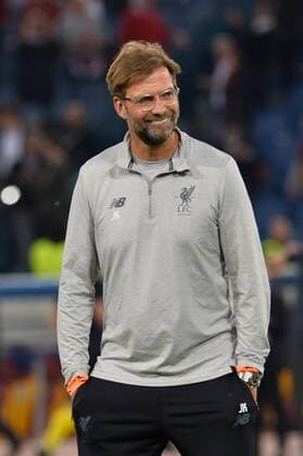May 2, 2018 - Rome, Italy - Jurgen Klopp during the UEFA Champions League semifinal match between AS Roma and FC Liverpool at the Olympic stadium on may 02, 2018 in Rome, Italy. A.S. Roma v Liverpool - UEFA Champions League Semi Final Second Leg  - ZUMAn230 20180502_zaa_n230_974 Copyright: xSilviaxLorex