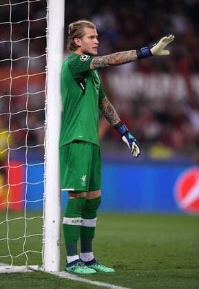 FOOTBALL CHAMPIONS LEAGUE SEASON 2017 2018 SEMI-FINAL RUECKSPIEL AS Roma Liverpool FC 02 05 2018 Goalkeeper Loris Karius FC Liverpool Rome