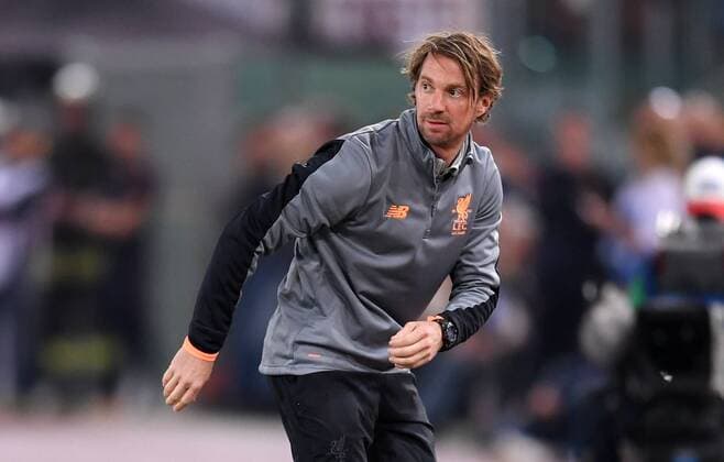 FOOTBALL CHAMPIONS LEAGUE SEASON 2017 2018 SEMI-FINAL RUECKSPIEL AS Roma Liverpool FC 02 05 2018 Fitness coach Andreas Kornmayer FC Liverpool Rome