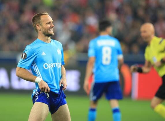 Bilder des Tages - SPORT SOCCER - EL, RBS vs Marseille SALZBURG,AUSTRIA,03.MAY.18 - SOCCER - UEFA Europa League, semifinal, Red Bull Salzburg vs Olympique Marseille. Image shows the disappointment of Valere Germain (Marseille). GEPAxpictures xMarioxBuehner
