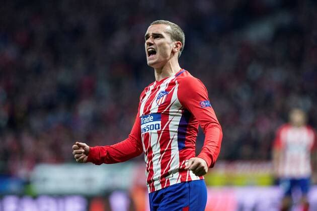 Atletico de Madrid s Griezmann during the UEFA Europa League semifinal second leg match between Atletico de Madrid and Arsenal at the Wanda Metropolitano stadium in Madrid, Spain, 03 May 2017. Atletico de Madrid vs. Arsenal !ACHTUNG: NUR REDAKTIONELLE NUTZUNG!  Copyright: xJuanJoxMartinx CDM35 20180503-636609843550460340