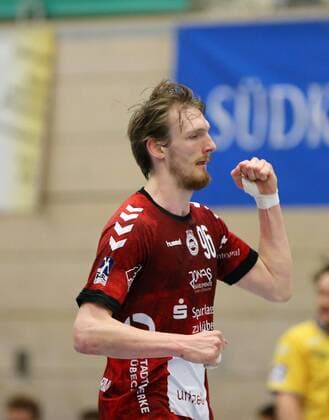 2 HBL HSG Konstanz VFL Luebeck Schwartau Antonio Metzner SCH 2 League Handball HSG Konstanz VFL Luebeck Schwartau 04 05 2018 Konstanz Copyright: xEIBNER PeterxPisax EP_EER
