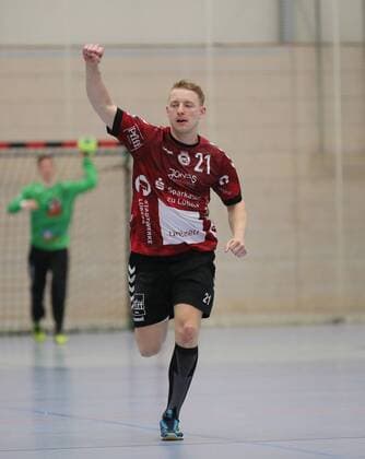 2 HBL HSG Konstanz VFL Luebeck Schwartau Sebastian Damm SCH to Goal 2 Liga Handball HSG Konstanz VFL Luebeck Schwartau 04 05 2018 Konstanz Copyright: xEIBNER PeterxPisax EP_EER