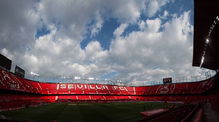 4th May 2018, Ramon Sanchez Pizjuan, Seville, Spain; La Liga football, Sevilla versus Real Sociedad; Ram& xf3;n S& xe1;nchez Pizju& xe1;n Stadium before the match  ActionPlus12019810