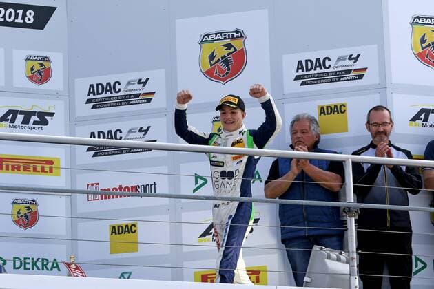 Lirim Zendeli US Racing CHRS at the Formula 4 Championship at the DTM race at the Hockenheimring Copyright Thomas Pakusch