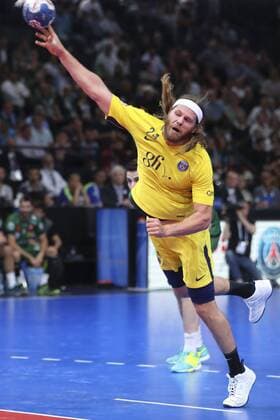 Mikkel Hansen (PSG) HANDBALL : Nimes vs Paris Saint Germain - Finale Coupe de France Hommes - 05 05 2018 GwendolineLeGoff Panoramic 