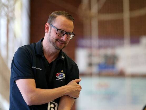 Bietigheim Handball 1 Bundesliga SG BBM Bietigheim vs HC Rödertal coach BBM Martin Albertsen is pleased