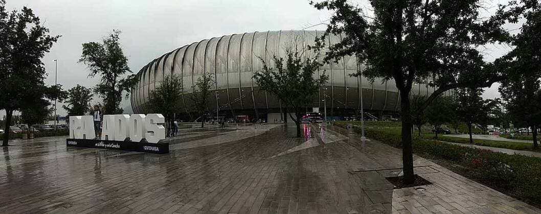 May 5, 2018 - MONTERREY, NL., SoccerFutbol-Monterrey.- Aspectos de las afueras del Estadio BBVA Bancomer, en donde se jugara la noche de este 5 de mayo 2018, el partido de vuelta de cuartos de final del futbol mexicano entre Rayados y Xolos. Foto: Agencia EL UNIVERSALMAR Latin News: May 5, 2018  - ZUMAu78_ 20180505_zaf_u78_616 Copyright: xElxUniversalx