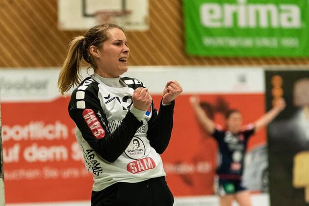 Monika Lide SG H2Ku Herrenberg Kuties 12 SG H2Ku Herrenberg Kuties vs Kurpfalz Baeren Handball 2 Bundesliga Women HBF season 17 18 05 05 2018 SG H2Ku Herrenberg Kuties vs Kurpfalz Baeren Handball 2 Bundesliga Women HBF season 17 18 05 05 2018 Herrenberg Copyright: xEibner-Pressefoto WolfgangxFrankx SGH