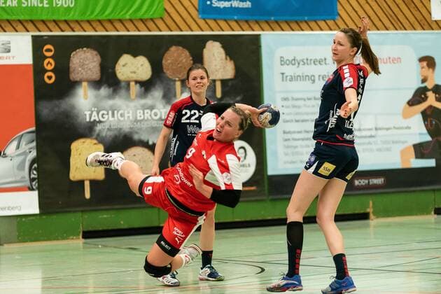Lena Feiniler Kurpfalz Baeren Handball 2 Bundesliga Women HBF season 17 18 05 05 2018 SG H2Ku Herrenberg Kuties vs Kurpfalz Baeren Handball 2 Bundesliga Women HBF season 17 18 05 05 2018 Herrenberg Copyright: xEibner-Pressefoto WolfgangxFrankx SGH