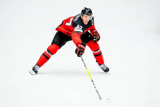 180506 Connor McDavid of Canada during the IIHF Ice Hockey World Championship match between South Korea and Canada on May 6, 2018 in Herning Photo Vegard Wivestad Gray PICTURES N Code VG 170154  Copyright: VEGARDxWIVESTADxGR¯TT BB180506BB115