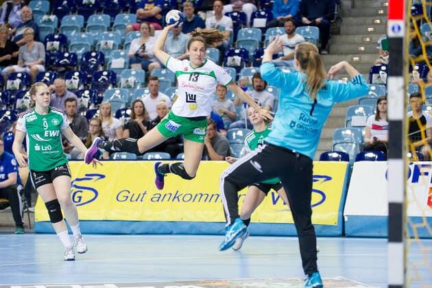 VfL Oldenburg Handball vs Frisch Auf Goeppingen Women VfL Oldenburg Handball vs Frisch Auf Goeppingen Women Handball Handball Bundesliga Season 2017 2018 06 05 2018 Oldenburg Copyright: xDanielxReinelt xEibner-Pressefotox EP_drt