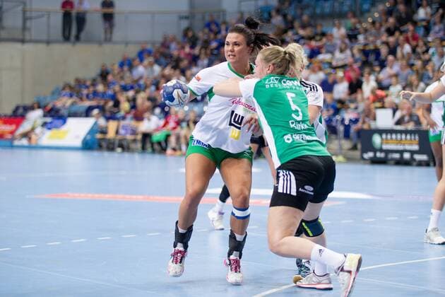 VfL Oldenburg Handball vs Frisch Auf Goeppingen Women VfL Oldenburg Handball vs Frisch Auf Goeppingen Women Handball Handball Bundesliga Season 2017 2018 06 05 2018 Oldenburg Copyright: xDanielxReinelt xEibner-Pressefotox EP_drt