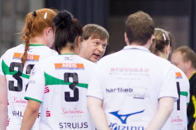 VfL Oldenburg Handball vs Frisch Auf Goeppingen Women VfL Oldenburg Handball vs Frisch Auf Goeppingen Women Handball Handball Bundesliga Season 2017 2018 06 05 2018 Oldenburg Copyright: xDanielxReinelt xEibner-Pressefotox EP_drt