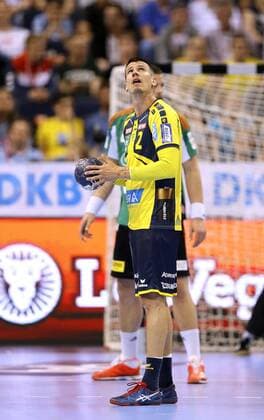 Andy Schmid Löwen Handball Final Four Tournament in Hamburg on Sun 06 05 2018 Final Rhein Neckar Löwen Burgdorf Hannover 30 26