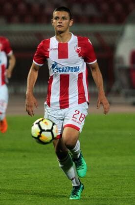 05.05.2018 Belgrade(Serbia) FK Crvena Zvezda(FC Red Star)-FK Spartak Subotica Super Liga men s football Dejan Joveljic FK Crvena Zvezda(FC Red Star) : 