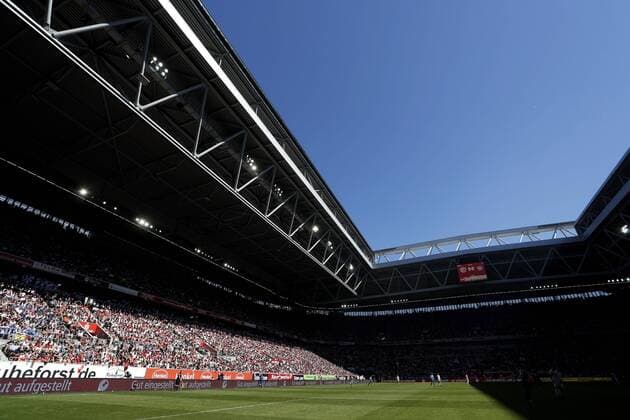 ESPRIT Arena Soccer 2 Soccer League Season 2017 2018 Game Fortuna Duesseldorf Holstein Kiel 1 1 on 06 May 2018 at the Esprit Arena in Duesseldorf