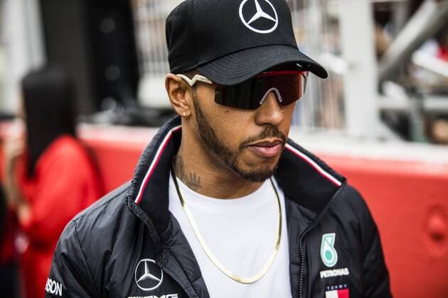May 10, 2018 - Barcelona, Catalonia, Spain - 44 Lewis Hamilton from Great Britain Mercedes W09 Hybrid EQ Power+ team Mercedes GP portrait during the Spanish Formula One Grand Prix at Circuit de Catalunya on May 10, 2018 in Montmelo, Spain. Spanish F1 Grand Prix - Previews  - ZUMAn230 20180510_zaa_n230_1001 Copyright: xXavierxBonillax