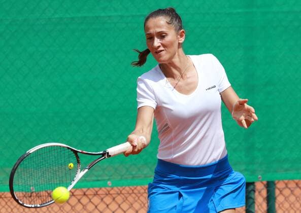 Alexandra Cadantu TC BW Dresden Blasewitz Tennis 2 BL South Ladies 10 05 2018 GW Luitpoldpark Munich TC BW Dresden Blasewitz