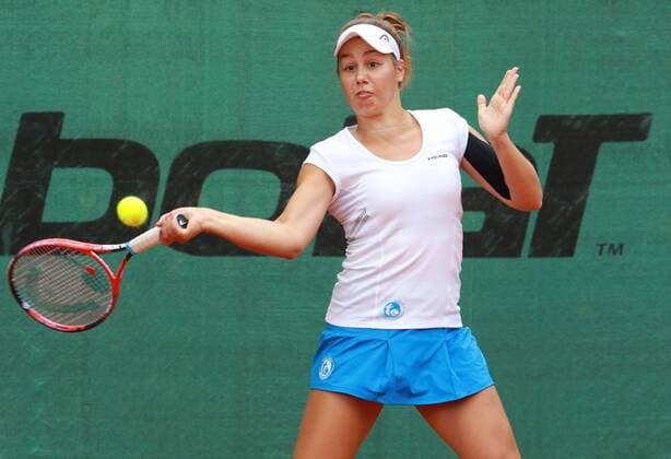 Estella Jäger TC BW Dresden Blasewitz Tennis 2 BL South Ladies 10 05 2018 GW Luitpoldpark Munich TC BW Dresden Blasewitz