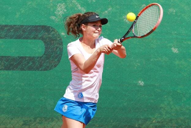 Lina Lächler TC BW Dresden Blasewitz Tennis 2 BL South Women 10 05 2018 GW Luitpoldpark Munich TC BW Dresden Blasewitz