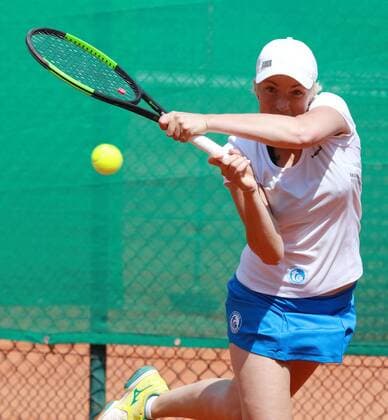 Petra Krejsova TC BW Dresden Blasewitz Tennis 2 BL South Ladies 10 05 2018 GW Luitpoldpark Munich TC BW Dresden Blasewitz