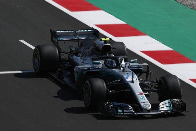 May 11, 2018 - Barcelona, Catalonia, Spain - May 10th, 2018 - Circuit de Barcelona-Catalunya, Montmelo, Spain - Formula One Spanish GP 2018; Valtteri Bottas of Mercedes-AMG-Petronas Formula One Team during the FP1 of the Spanish GP. Barcelona Formula One Spanish GP; .May 11th - ZUMAa178 20180511_zap_a178_006 Copyright: xEricxAlonsox