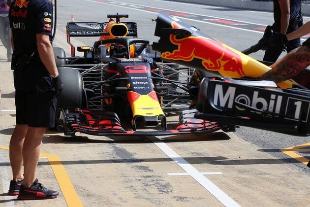 Photo4 LaPresse 11 05 2018 Barcelona, Spain Grand Prix Formula One Spain 2018 In the pic: Daniel Ricciardo (AUS) Red Bull Racing RB14 & xa9; Photo4 LaPresse 11 05 2018 Barcelona, Spain Sport Grand Prix Formula One Spain 2018 In the pic: Daniel Ricciardo (AUS) Red Bull Racing RB14  Copyright: xPhoto4 LaPressex