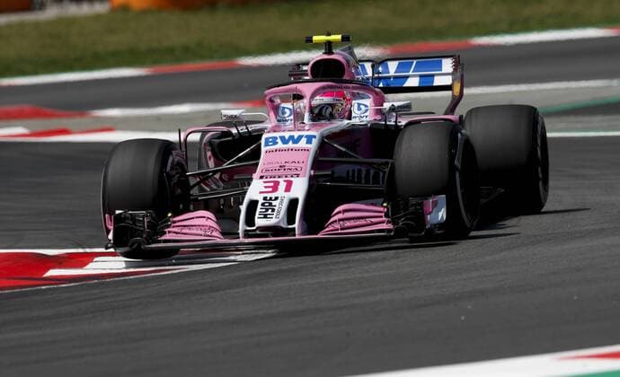 Motorsports: FIA Formula One World Championship WM Weltmeisterschaft 2018, Grand Prix of Spain, 31 Esteban Ocon (FRA, Sahara Force India F1 Team), Barcelona Spain