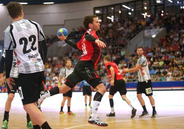 BAU 11 05 2018 Bietigheim Handball SG BBM Bietigheim vs. TV Emsdetten Christian Schaefer BBM front