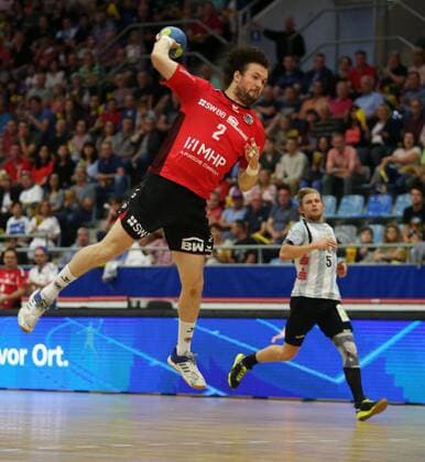 BAU 11 05 2018 Bietigheim Handball SG BBM Bietigheim vs. TV Emsdetten Robin Haller BBM