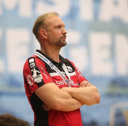 BAU 11 05 2018 Bietigheim Handball SG BBM Bietigheim vs TV Emsdetten Coach Hartmut Mayerhoffer BBM