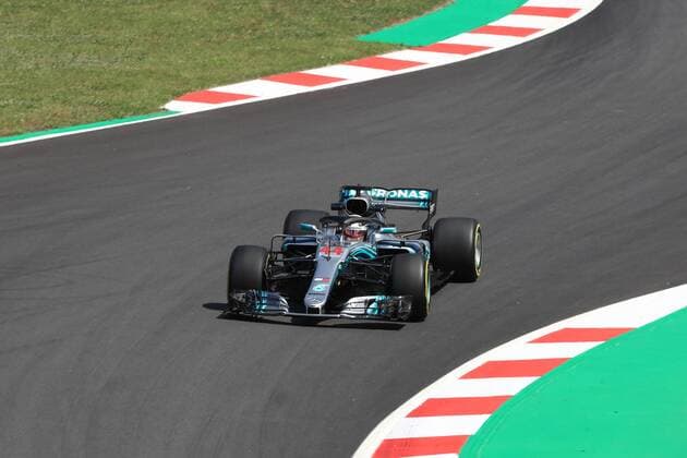 11th May, Circuit de Barcelona, Barcelona, Spain; Spanish Formula One Grand Prix, Friday free practice; Mercedes AMG Petronas Motorsport team, Lewis Hamilton  ActionPlus12023619