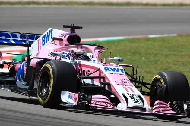 11th May, Circuit de Barcelona, Barcelona, Spain; Spanish Formula One Grand Prix, Friday free practice; Sahara Force India, Sergio Perez  ActionPlus12023599